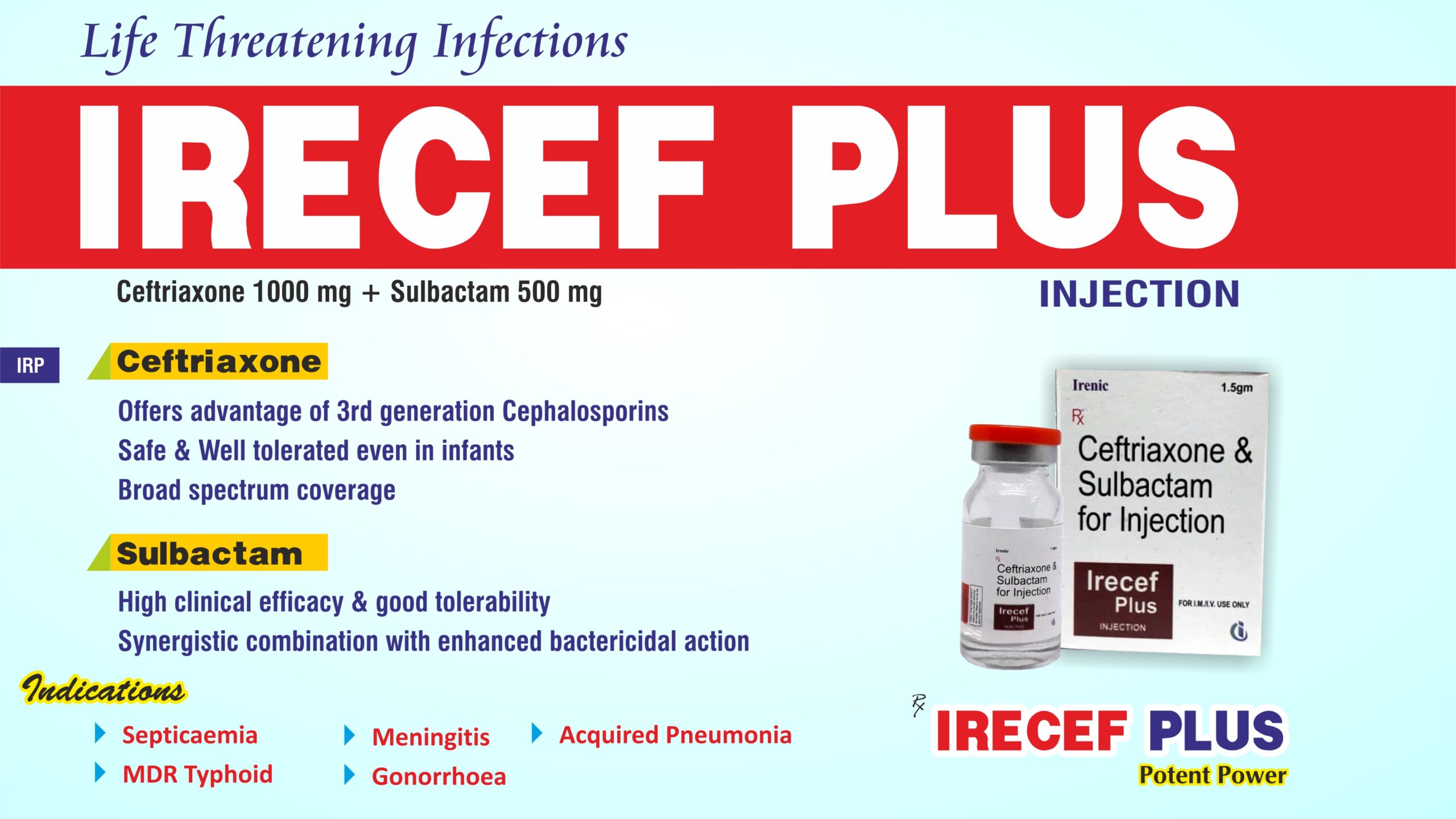 Irecef Plus Injection