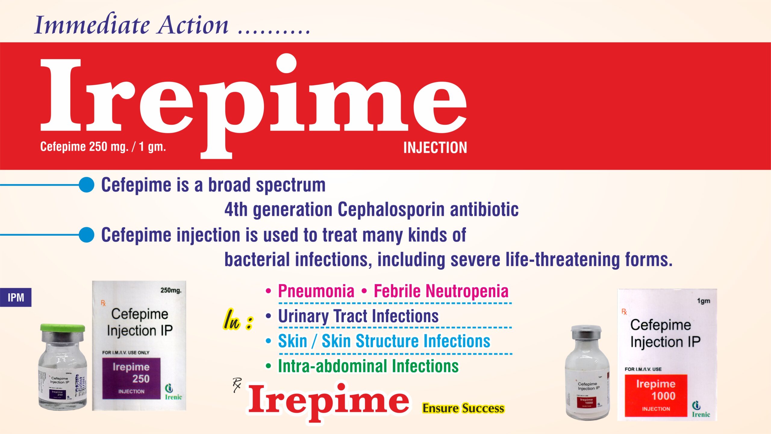 Irepime Injection